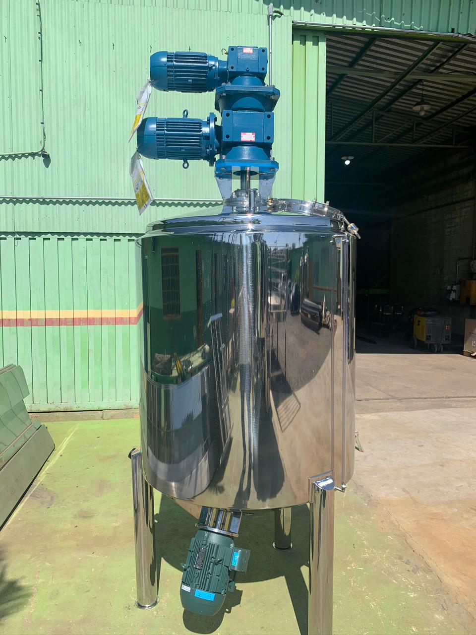 REATOR DE PROCESSO INDUSTRIAL EM AÇO INOX (27)